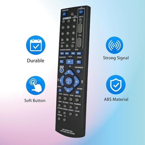 Replacement Remote Control for JVC RM-SDRMV150A DR-MV150B RM-SDRMV79A RM-SDRMV80A DRMV80B DVD HDD Video Recorder in Saudi Arabia