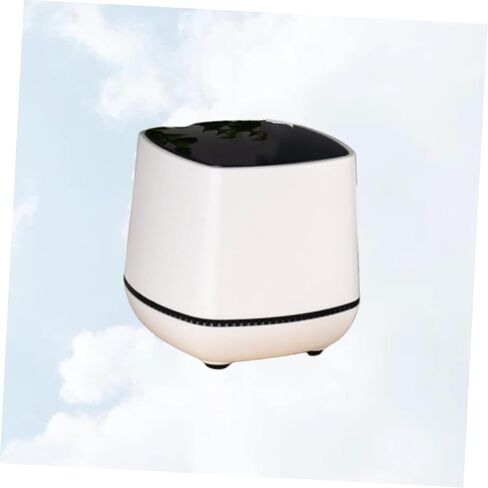 NOLITOY USB Powered Small Desktop Speakers with Bass Sound Compact Stereo Computer Speakers for Home and Office Mini USB Play Soundbar with Volume Control White Portable Audio Player in Saudi Arabia