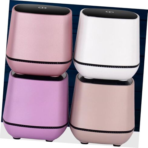 NOLITOY USB Powered Small Desktop Speakers with Bass Sound Compact Stereo Computer Speakers for Home and Office Mini USB Play Soundbar with Volume Control White Portable Audio Player in Saudi Arabia
