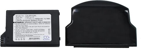 VI VINTRONS 1800mAh Battery for Sony Lite, PSP 2th, PSP-2000, PSP-3000, PSP-3004, Silm in Saudi Arabia