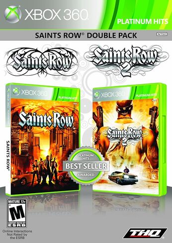 حزمة Saint's Row المزدوجة - Xbox 360 (متجددة) in Kuwait