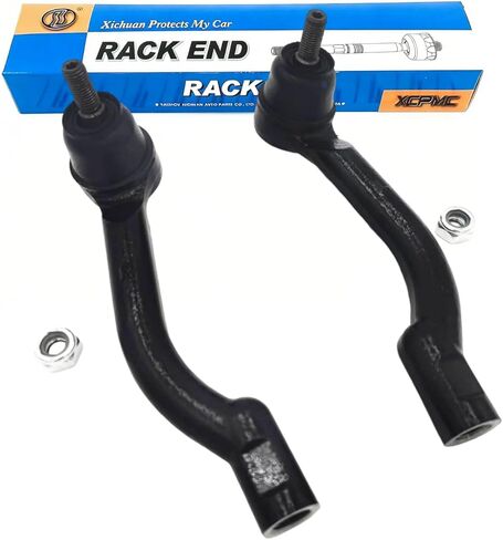 XCPMC Outer Tie Rod End 2 Pcs Left & Right｜Replacement For 2010-2015 Lexus Rx350 Rx450h 2008-2016 Toyota Highlander 2009-2015 Venza｜Replace OE#: ES800533 ES800534 Black in Saudi Arabia