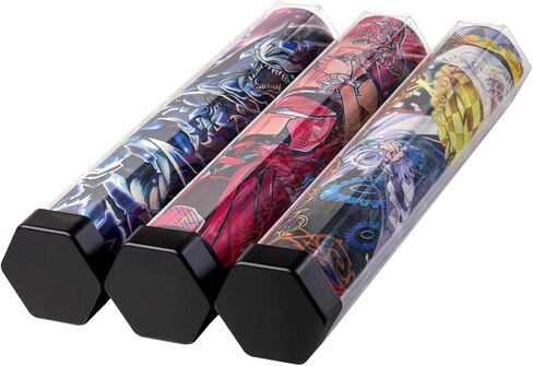 3 PCS Playmat Tube Hexagonal Shape | MTG, YGO, DTCG,PlayMat Poster Holder Tube Large capacity design for Standard-Sized and Large Playmats Secure in Saudi Arabia