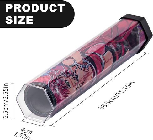3 PCS Playmat Tube Hexagonal Shape | MTG, YGO, DTCG,PlayMat Poster Holder Tube Large capacity design for Standard-Sized and Large Playmats Secure in Saudi Arabia