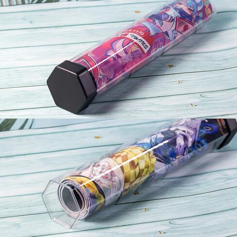 3 PCS Playmat Tube Hexagonal Shape | MTG, YGO, DTCG,PlayMat Poster Holder Tube Large capacity design for Standard-Sized and Large Playmats Secure in Saudi Arabia