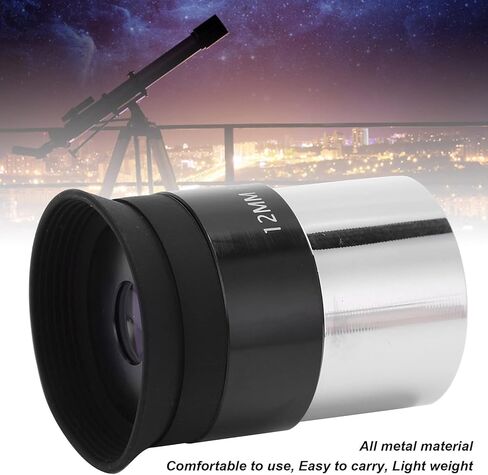 12mm Eyepiece, 1.25in Multilayer Coating SPL Eyepiece, for Telescope Full Metal, for Observation Moon, Planets Deep Sky Celestial Bodies in Saudi Arabia