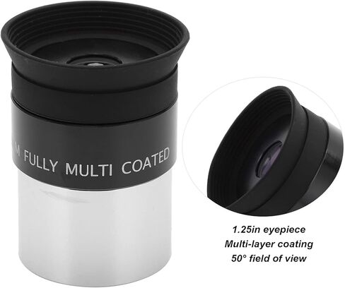 12mm Eyepiece, 1.25in Multilayer Coating SPL Eyepiece, for Telescope Full Metal, for Observation Moon, Planets Deep Sky Celestial Bodies in Saudi Arabia