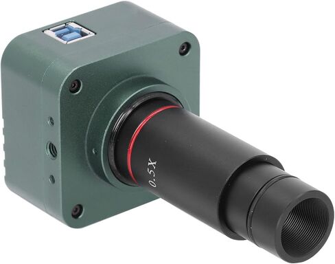 عدسة رقمية إلكترونية 4K 8MP USB3.0 مع عدسة 0.5X ومحول للمجاهر البيولوجية والمجسمة in Kuwait