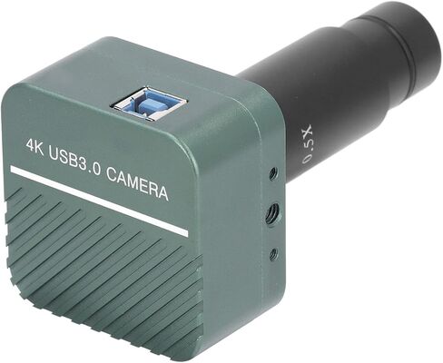 عدسة رقمية إلكترونية 4K 8MP USB3.0 مع عدسة 0.5X ومحول للمجاهر البيولوجية والمجسمة in Kuwait