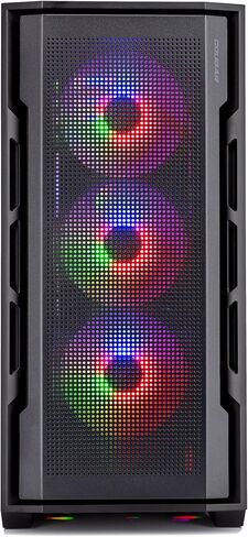 Skytech Gaming Rampage Desktop PC, Intel i7 14700F 2.1 GHz (5.3GHz), AMD RX 9060XT 8GB, 1TB NVMe SSD, 16GB DDR5 RAM 5200, 850W Gold ATX 3 PSU, 360mm ARGB AIO, Wi-Fi, Win 11 in Saudi Arabia