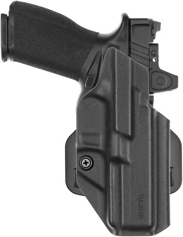 Tulster OWB Range+ Kydex Paddle Holster in Right Hand fits: Springfield Armory Echelon | Optic Cut Outside The Waistband Open Carry in Saudi Arabia