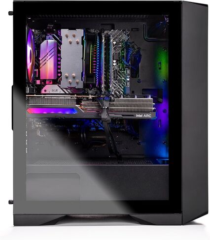 Skytech Gaming Nebula Gaming PC, Intel i5 14400F 2.5GHz, NVIDIA RTX 5060 Ti 16GB VRAM, 1TB Gen4 NVMe SSD, 16GB DDR5 RAM 6000, 650W Gold PSU, WI-FI 5, Windows 11, Desktop in Saudi Arabia