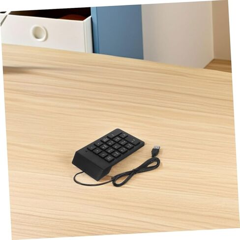 Gadpiparty 2 قطعة لوحة مفاتيح رقمية USB 18 مفتاحًا لوحة أرقام المحاسبة المالية لأجهزة الكمبيوتر المحمول والكمبيوتر المكتبي والكمبيوتر المحمول مع واجهة USB وملحقات الكمبيوتر المحمولة in Kuwait
