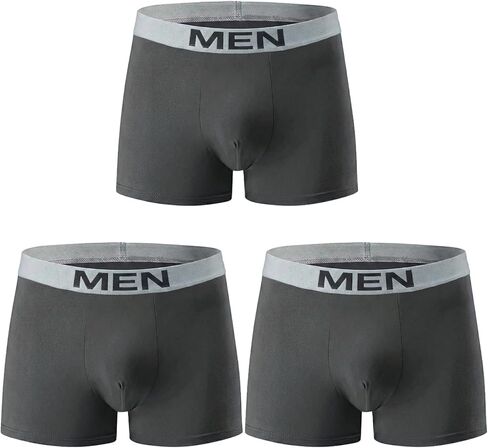 Mens Underwear Boxer Briefs 3 Pack Breathable Performance Boxer Briefs for Men in Saudi Arabia