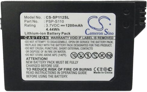 VINTRONS Replacement PSP-S110 Battery for Sony PlayStation Silm, PSP-3000, PSP-3004, in Saudi Arabia