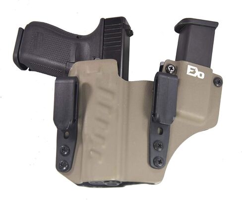 حافظة Fierce Defender IWB Kydex متوافقة مع Glock 19 23 32 - سلسلة +1 - مصنوعة في الولايات المتحدة الأمريكية - متوافقة مع الجيل 5 in Kuwait