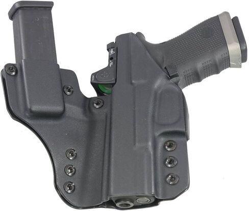 حافظة Fierce Defender IWB Kydex متوافقة مع Glock 19 23 32 - سلسلة +1 - مصنوعة في الولايات المتحدة الأمريكية - متوافقة مع الجيل 5 in Kuwait