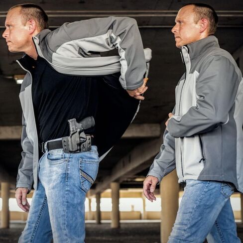 حافظة Tulster OWB Contour Kydex في اليد اليسرى تناسب: Sig Sauer P365 / P365X / SAS | متوافق بصريًا مع حزام الخصر المخفي in Saudi Arabia