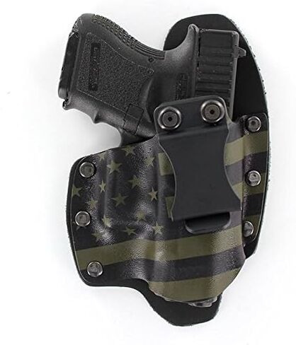 حافظات حمل مخفية OD Green & Black USA IWB Hybrid لأكثر من 200 مسدس مختلف. الإصدارات اليسرى واليمنى المتاحة. in Saudi Arabia