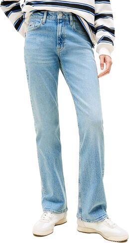Tommy Jeans Womens Cleo Mid Rise Bootcut Jeans in Saudi Arabia