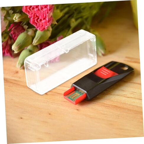 حافظة حماية لجهاز كشف الطاقة USB من Uonlytech لأجهزة USB، تصميم شفاف متوافق مع أجهزة USB المختلفة، استخدام آمن وآمن وسهل الاستخدام in Kuwait
