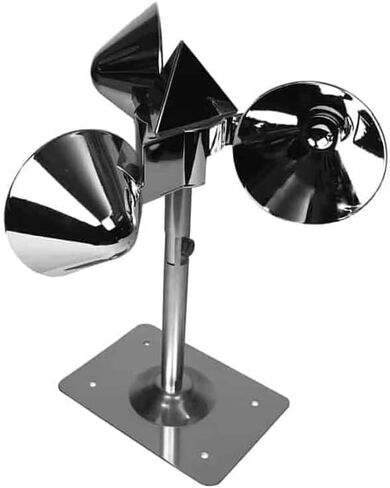 عاكس الطيور Bird-X، يطلق هجمات متعددة الحواس لإخافة الطيور، مثالي للمساحات التجارية والسكنية، سهل التركيب، 10 بوصة × 7 بوصة × 10 بوصة in Kuwait