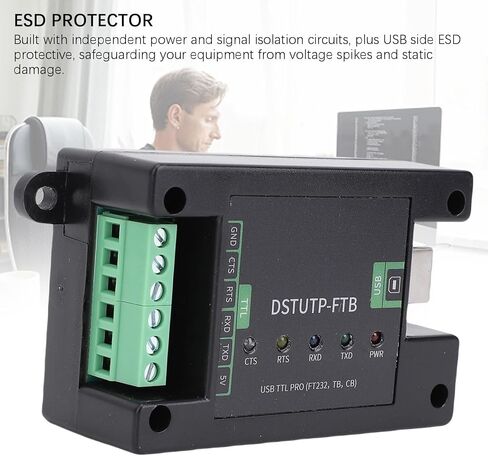 محول USB إلى TTL FT232 Chip USB إلى TTL وحدة محول تسلسلي مع مؤشرات LED حماية التيار الزائد للاتصال الآمن بجهاز نقل البيانات in Saudi Arabia