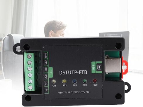 محول USB إلى TTL FT232 Chip USB إلى TTL وحدة محول تسلسلي مع مؤشرات LED حماية التيار الزائد للاتصال الآمن بجهاز نقل البيانات in Saudi Arabia