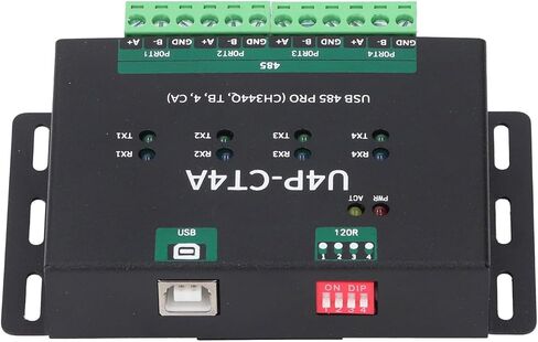 USB to RS485 Adapter, USB to 4 Way RS485 Conversion Module Serial Cable for Industrial Control Equipments, Surge and Thunder Gas Discharge Prevention in Saudi Arabia