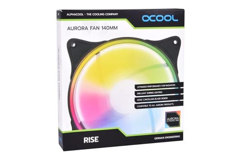 Alphacool Rise Aurora 140mm Fan White (140x140x25mm) (24851) in Saudi Arabia