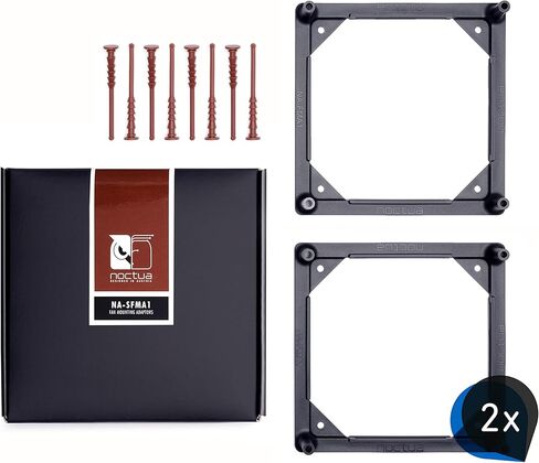 Noctua Bundle: 3X NF-A12x25 PWM + 2X NA-SFMA1, Set for 420mm Water Cooling Radiator in Saudi Arabia