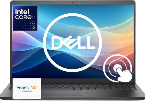 Dell Inspiron 15.6" FHD Touchscreen Laptop 2026 Edition | Latest 13th Gen Intel Core i5 (Beat i7-1250U) | 32GB RAM | 1TB Storage (512GB PCIe SSD + 512GB External) | Win 11 w/o Mouse in Saudi Arabia