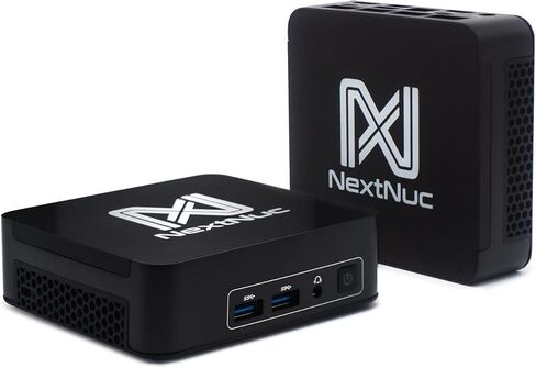 NextNuc 13I7Pro، كمبيوتر مكتبي صغير Intel Nuc Business من الجيل الثالث عشر (Intel Core i7-13620H (10 نواة تصل إلى 4.9 جيجا هرتز)، DDR4، WiFi 6 + Bluetooth 5.2، يدعم 4K، RJ-45، 2 X HDMI، بدون نظام تشغيل) in Saudi Arabia