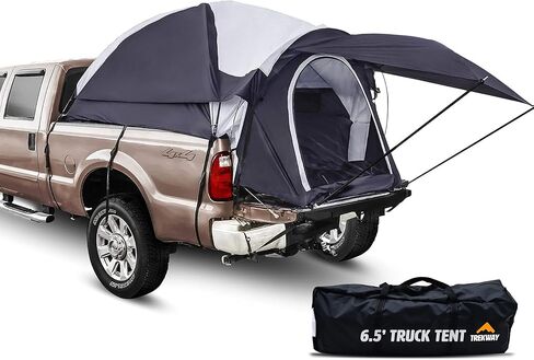 خيمة تخييم بسرير شاحنة بطول 6.5 قدم مع مظلة | مقاوم للماء | محمول | متوافق مع F150| رام| سييرا| جي ام سي| نيسان| إلخ. in Kuwait