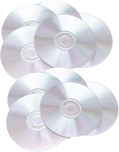 20Pcs Clear DIY Decorative CD Discs Blank Craft Disks for Painting Writing and Home Decor for Teens Creativity and Aesthetic Projects in Saudi Arabia