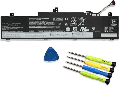 L22B3PG4 47Wh Laptop Battery Replacement for Lenovo ThinkPad E14 Gen 5 2023/Gen 6 2024/E16 Gen 1 2023/Gen 2 2024 Series SB11K63026 5B11K63022 SB11N46023 5B11N45978 L22X3PG4 L22M3PG4 L22D3PG4 11.31V in Saudi Arabia