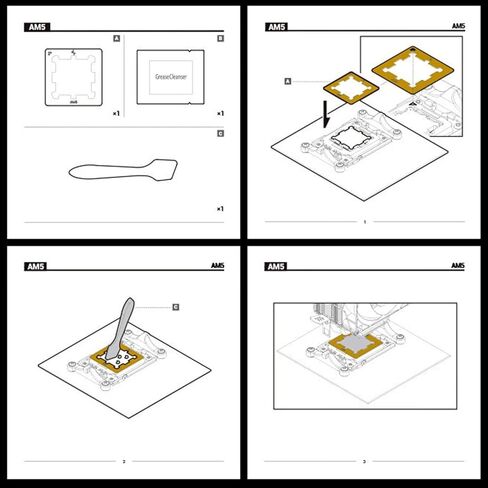 AM5 وحدة المعالجة المركزية إطار الاتصال الإطار وحدة المعالجة المركزية الانحناء تصحيح تثبيت مشبك ل 7950X 7900X 7700X 7600X وحدة المعالجة المركزية حامل لوحة وحدة المعالجة المركزية برودة Am5 in Kuwait