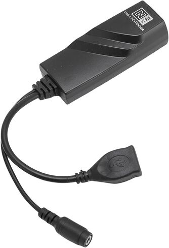 Fabater USB Extender, USB to Ethernet Adapter with up to 328.1ft Transfer Distance Stable CAT5 CAT5E CAT6 Network Cable Connection, Versatile Device Compatibility, Plug and Play (US Plug) in Saudi Arabia