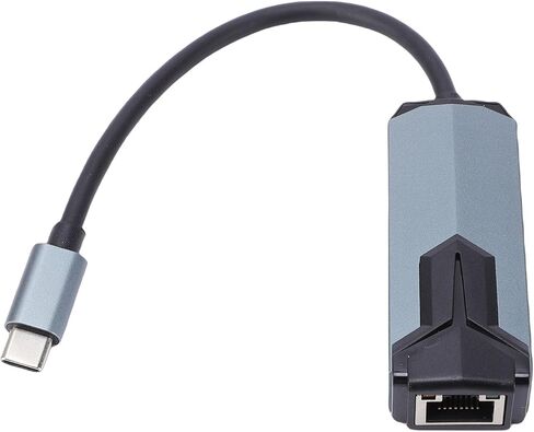 محول فاباتر USB C إلى إيثرنت، نوع C (3/4) إلى RJ45 جيجابت إيثرنت LAN محول الشبكة، 2.5 جيجابت متوافق مع أجهزة OS X OS iOS in Saudi Arabia