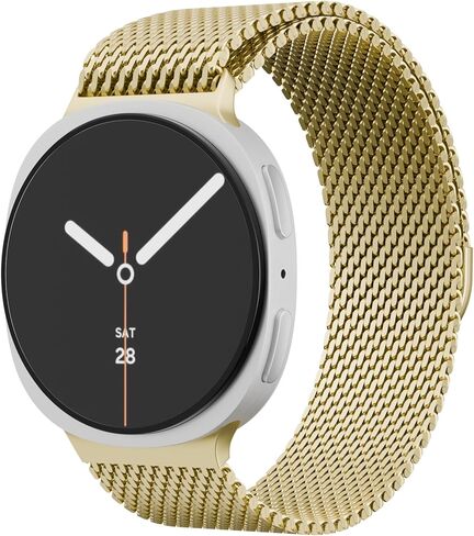 Milanese Loop Band Compatible with Samsung Galaxy Watch 8 40mm 44mm/8 Classic 46mm, Stainless Steel Magnetic Clasp Strap Wristband for Women Men in Saudi Arabia