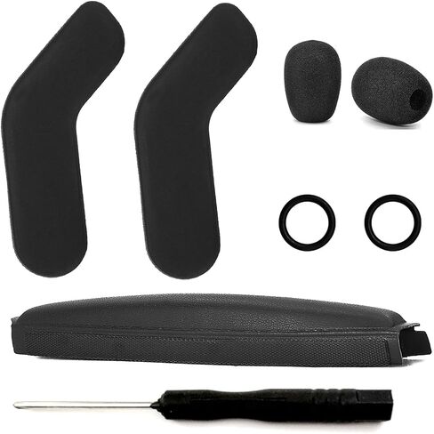 3 IN1Earpads and Headband Cushions Mic Foam KIT Cover Compatible with Bose ProFlight Series 1/2 Aviation Headsets,Replacement Repair Part in Saudi Arabia