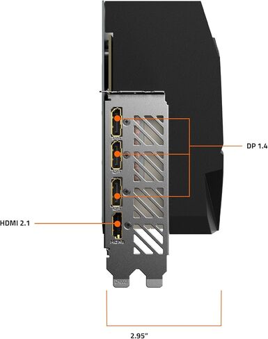GIGABYTE AORUS GeForce RTX 4080 Super Master 16G Graphics Card, 3X WINDFORCE Fans, 16GB 256-bit GDDR6X, GV-N408SAORUS M-16GD Video Card in Saudi Arabia