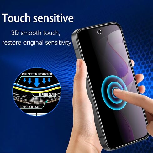 MAYtobe [2+2 Pack for Google Pixel 9A Privacy Screen Protector, Privacy Tempered Film with Camera Lens Protector for Pixel 9A, No Bubbles, Anti Scratch, Easy to Install in Saudi Arabia