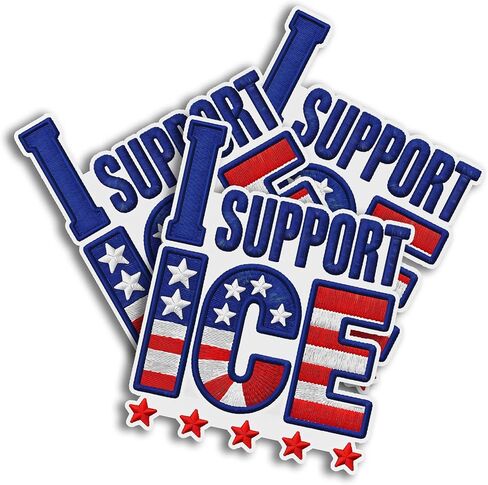 ملصق لاصق لاصق موضوع إنفاذ القانون الوطني من ICE للأكواب، والأكواب، والكمبيوتر المحمول، والهواتف، والخوذ، والقبعات الصلبة، والسيارة، وزجاجات المياه in Kuwait