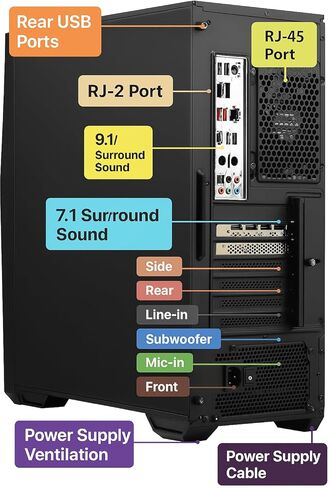MSI Codex Z2 Gaming Desktop PC AMD Ryzen 7 8700F 5GHz GeForce RTX 5060 32GB DDR5 RAM 1TB PCIe Gen4 SSD Windows 11 WiFi 6E Bluetooth HDMI DP USB C CPS 12 Mo Protection HDMI Cable Webroot 6 Mo Antivirus in Saudi Arabia