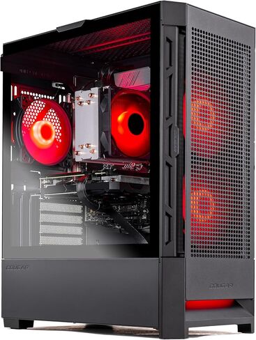 كمبيوتر مكتبي صغير Skytech Gaming Blaze4، Ryzen 5 3600 3.6 جيجا هرتز (4.2 جيجا هرتز Turbo)، NVIDIA RTX 5060 Ti 8 جيجا، 1 تيرابايت Gen4 NVMe SSD، 16 جيجا DDR4 RAM 3200، 650 وات ذهبي PSU، واي فاي، ويندوز 11 in Saudi Arabia