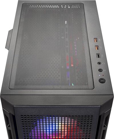 كمبيوتر مكتبي صغير Skytech Gaming Blaze4، Ryzen 5 3600 3.6 جيجا هرتز (4.2 جيجا هرتز Turbo)، NVIDIA RTX 5060 Ti 8 جيجا، 1 تيرابايت Gen4 NVMe SSD، 16 جيجا DDR4 RAM 3200، 650 وات ذهبي PSU، واي فاي، ويندوز 11 in Saudi Arabia