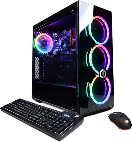 CYBERPOWERPC Gamer Master Gaming PC, AMD Ryzen 3 3100 3.6GHz, 8GB DDR4, Radeon RX 550 2GB, 240GB SSD, 2TB HDD, WiFi Ready & Win 10 Home(GMA888A5) in Saudi Arabia