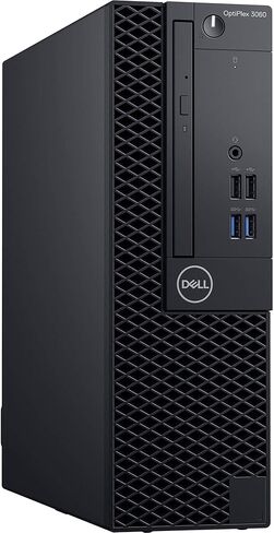 Dell Optiplex 3060 SFF Desktop | Core i5-8500 - 256GB SSD Hard Drive - 8GB RAM | 6 cores @ 4.1 GHz Win 11 Home Black (Renewed) in Kuwait