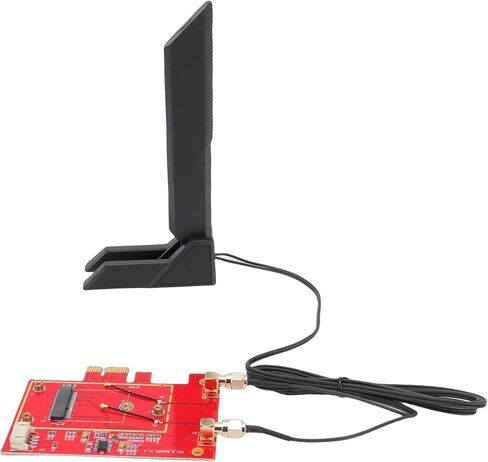 بطاقة WiFi 7 PCIE، بطاقة WiFi للكمبيوتر المكتبي، ثلاثي الموجات 2.4 جيجا هرتز 5 جيجا هرتز 6 جيجا هرتز 4200 ميجا بت في الثانية، بلوتوث 5.2، مع هوائي 10 ديسيبل، يدعم اللوحة الأم 3160 3165، لـ 10 11 in Kuwait